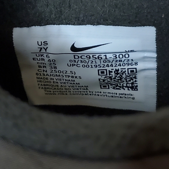 Nike Dunk low SE Next Nature GS 7Y / Wmns 8.5 Toasty Sequoia Olive DC9561-300